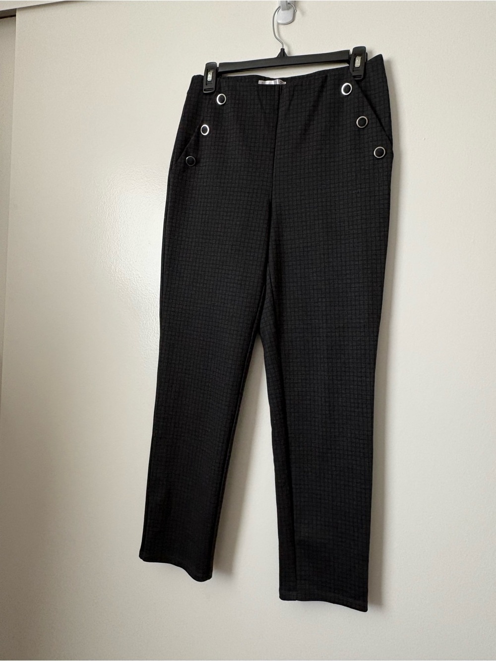 89th & Madison Black Knit Pants